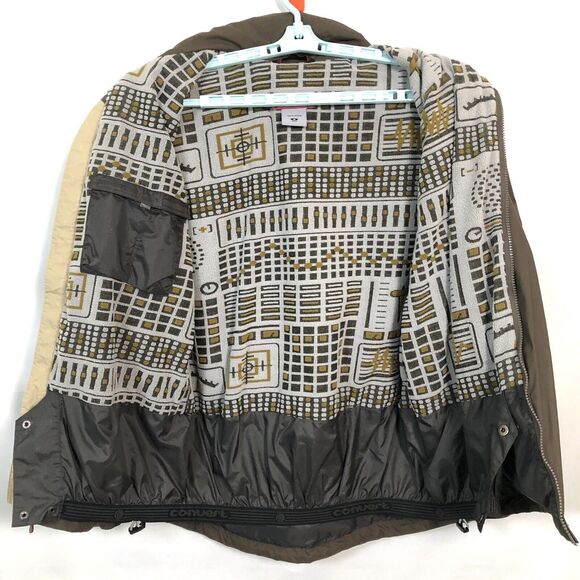 Columbia Mens Hiking & Snowboard Jacket Size M Cocoa Insulated ConvertBoardWear - Picture 4 of 11